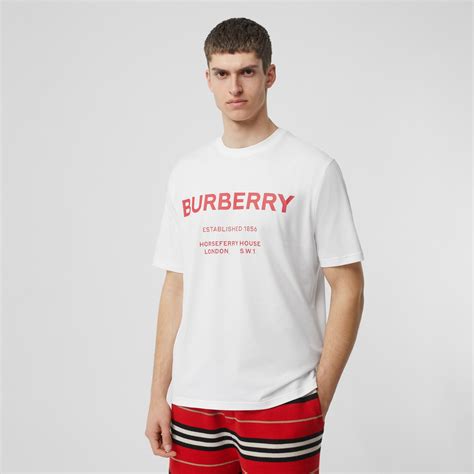 burberry horseferry print shirt|Burberry Horseferry Print Cotton T.